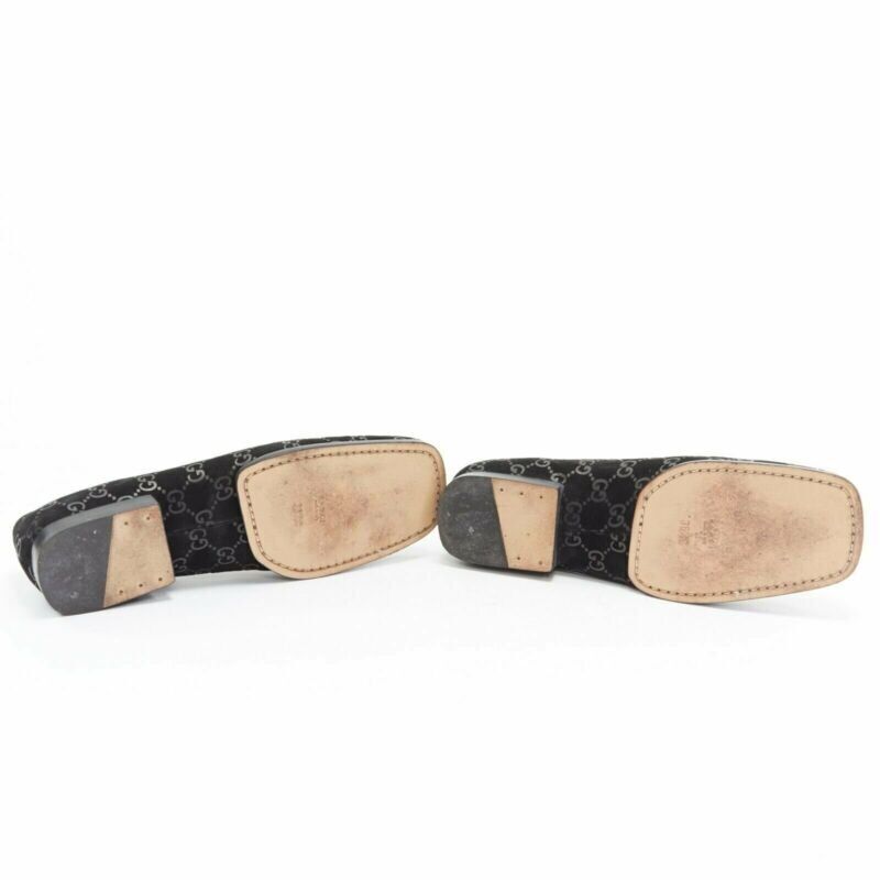 Gucci Monogram Square Loafers - Detail 1