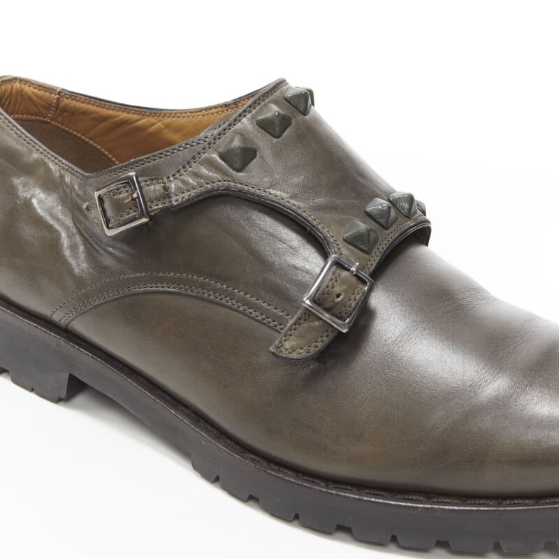 Valentino Garavani Studded Monk Brogues - Image 10