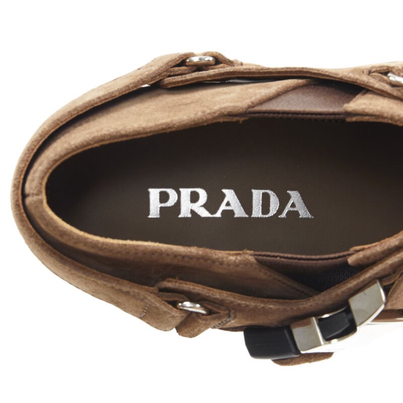 Prada Western Harness Shoes - Image 12