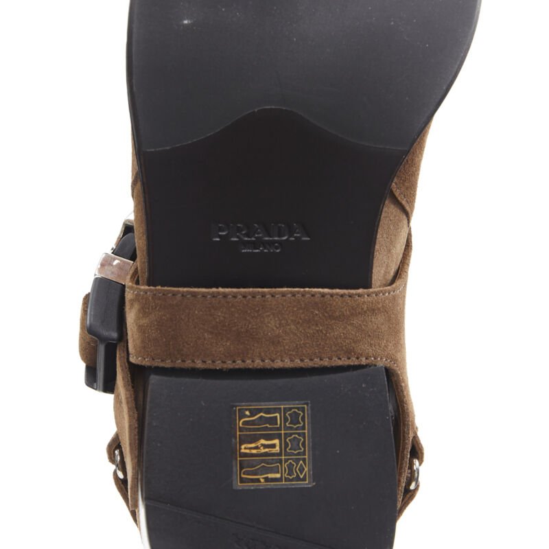 Prada Western Harness Shoes - Image 13