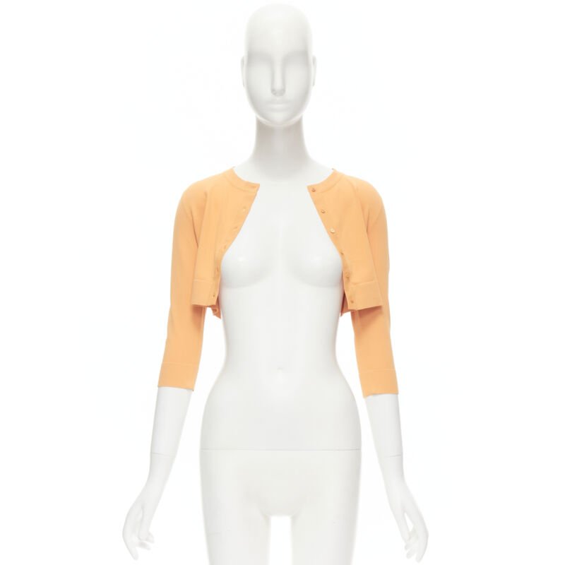 Alaïa Cropped Knit Cardigan - Image 6