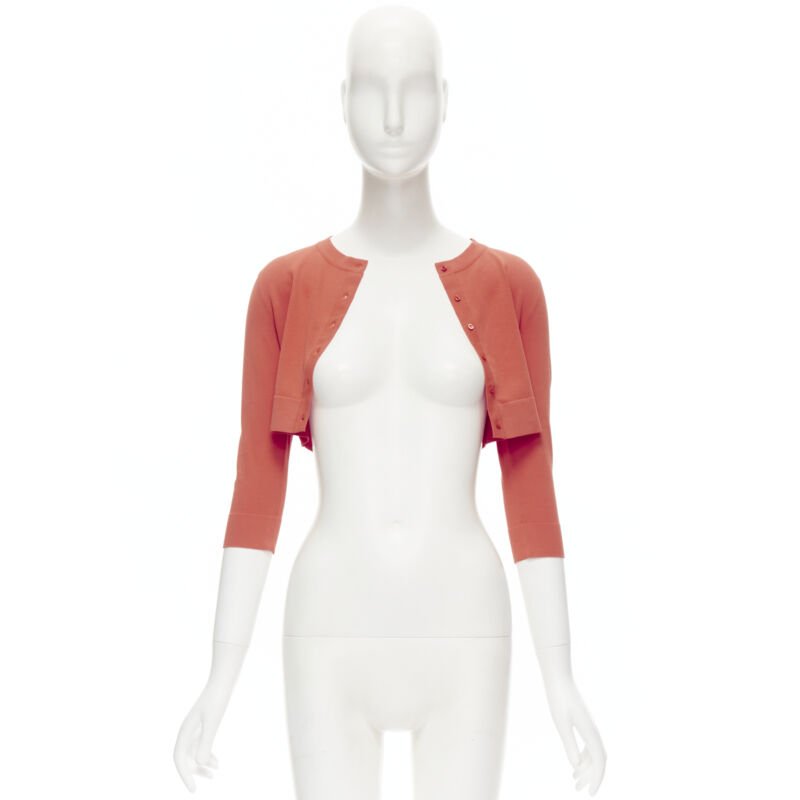 Alaïa Cropped Stretch Cardigan - Image 6