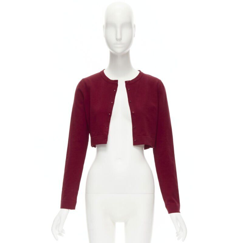 Alaïa Garance red cardigan - Image 6