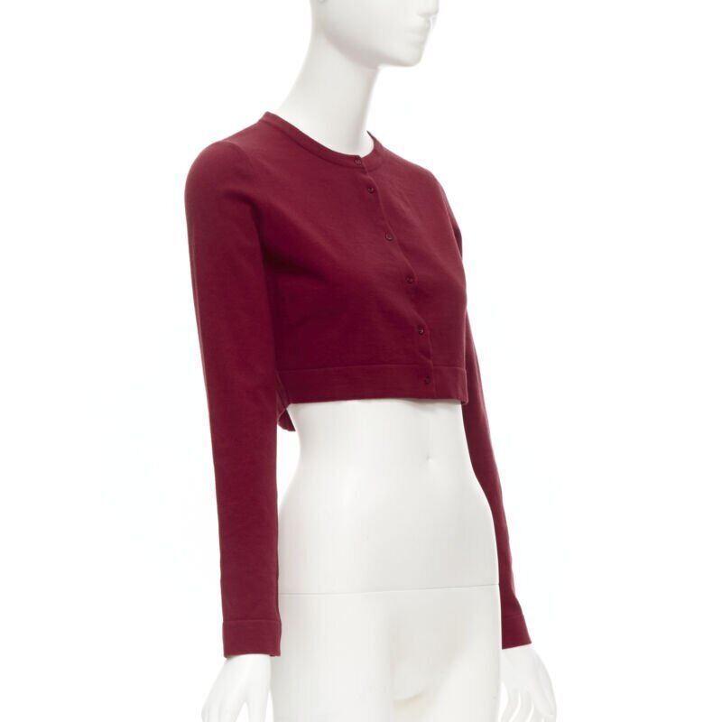 Alaïa Garance red cardigan - 4