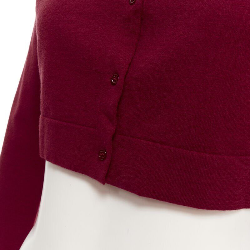 Alaïa Garance red cardigan - Image 10