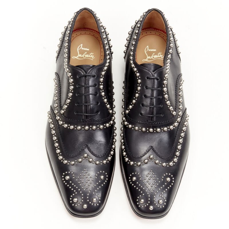 Christian Louboutin Studded Oxford Brogue - Image 6