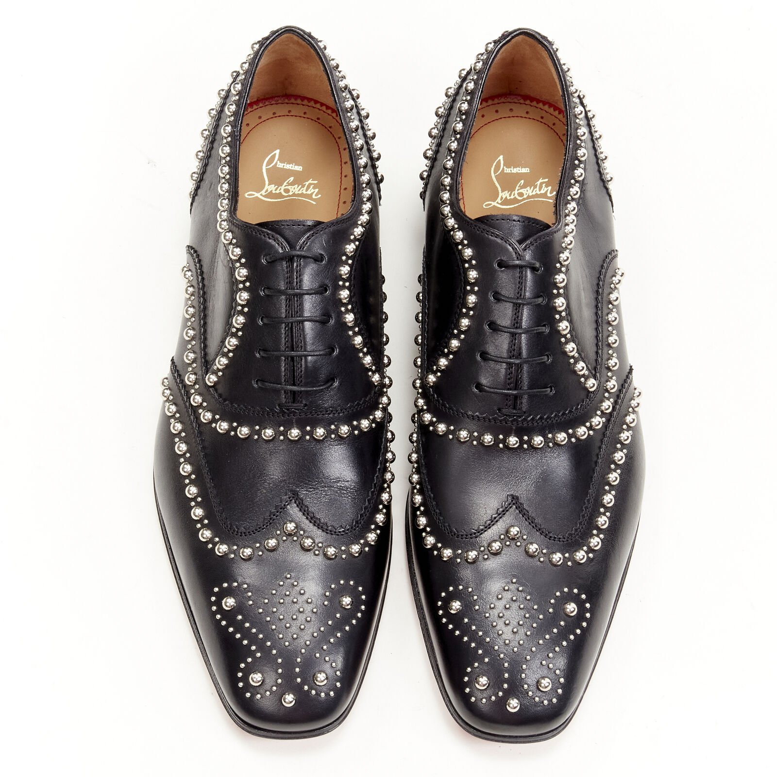 Christian Louboutin Studded Oxford Brogue - Image 6