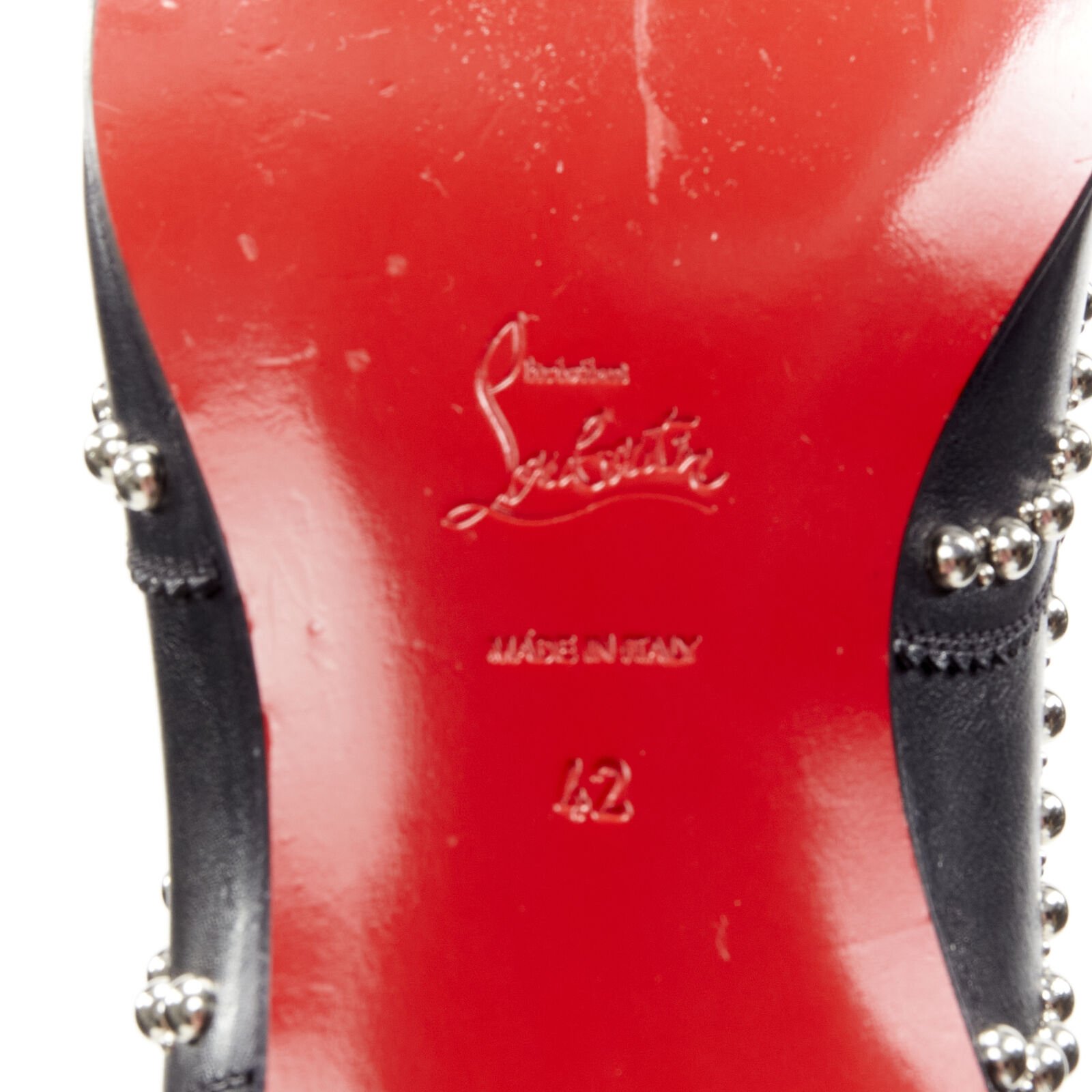 Christian Louboutin Studded Oxford Brogue - Image 12