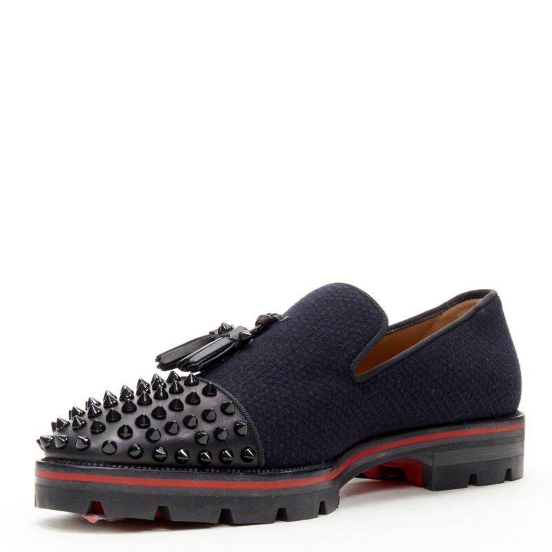 Christian Louboutin Spike Toe Tassel Shoes - 4