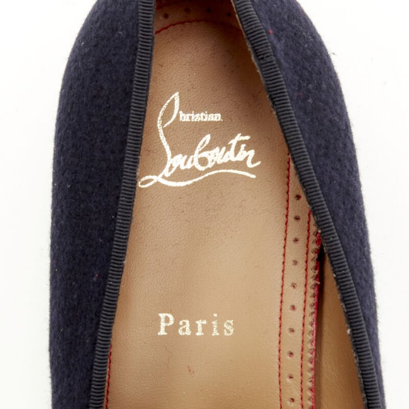 Christian Louboutin Spike Toe Tassel Shoes - Image 11