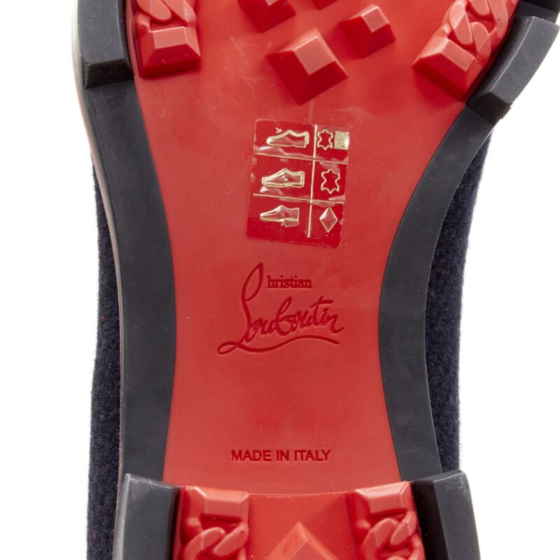 Christian Louboutin Spike Toe Tassel Shoes - Image 12