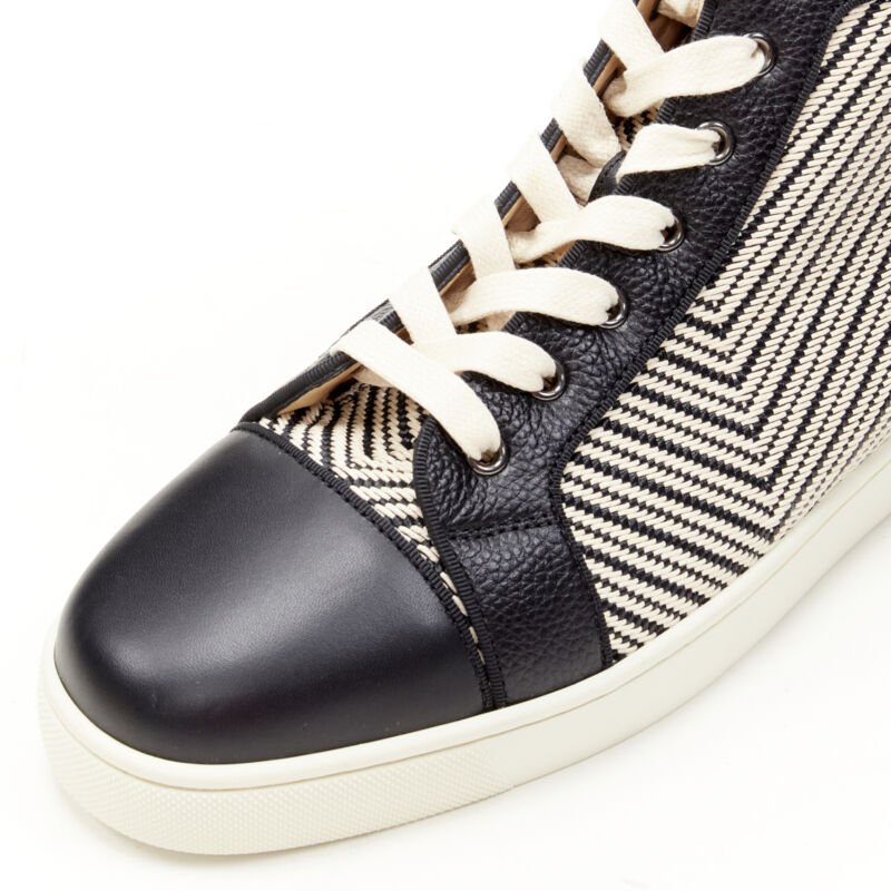 Christian Louboutin Chevron High Tops - Detail 2