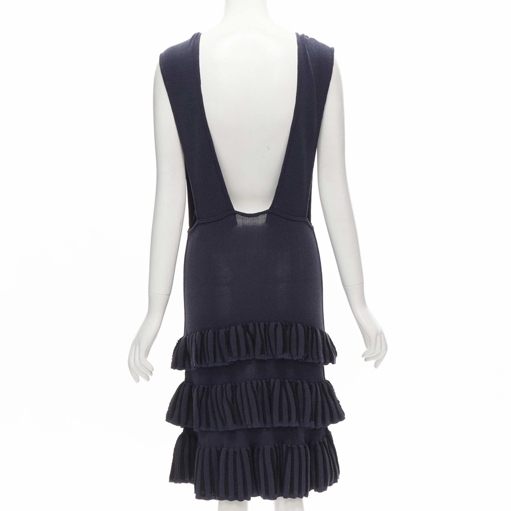 Alaïa Tiered Ruffles Dress - Side view