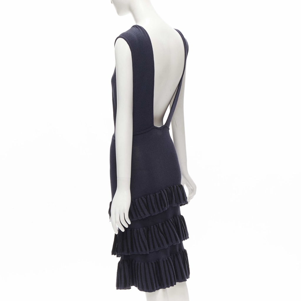 Alaïa Tiered Ruffles Dress - Detail 1