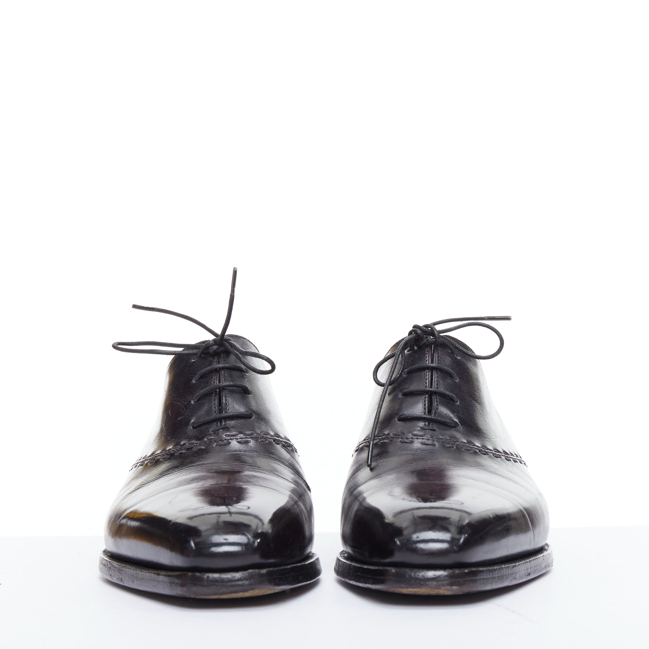 Berluti Overstitched Brogues - Image 6