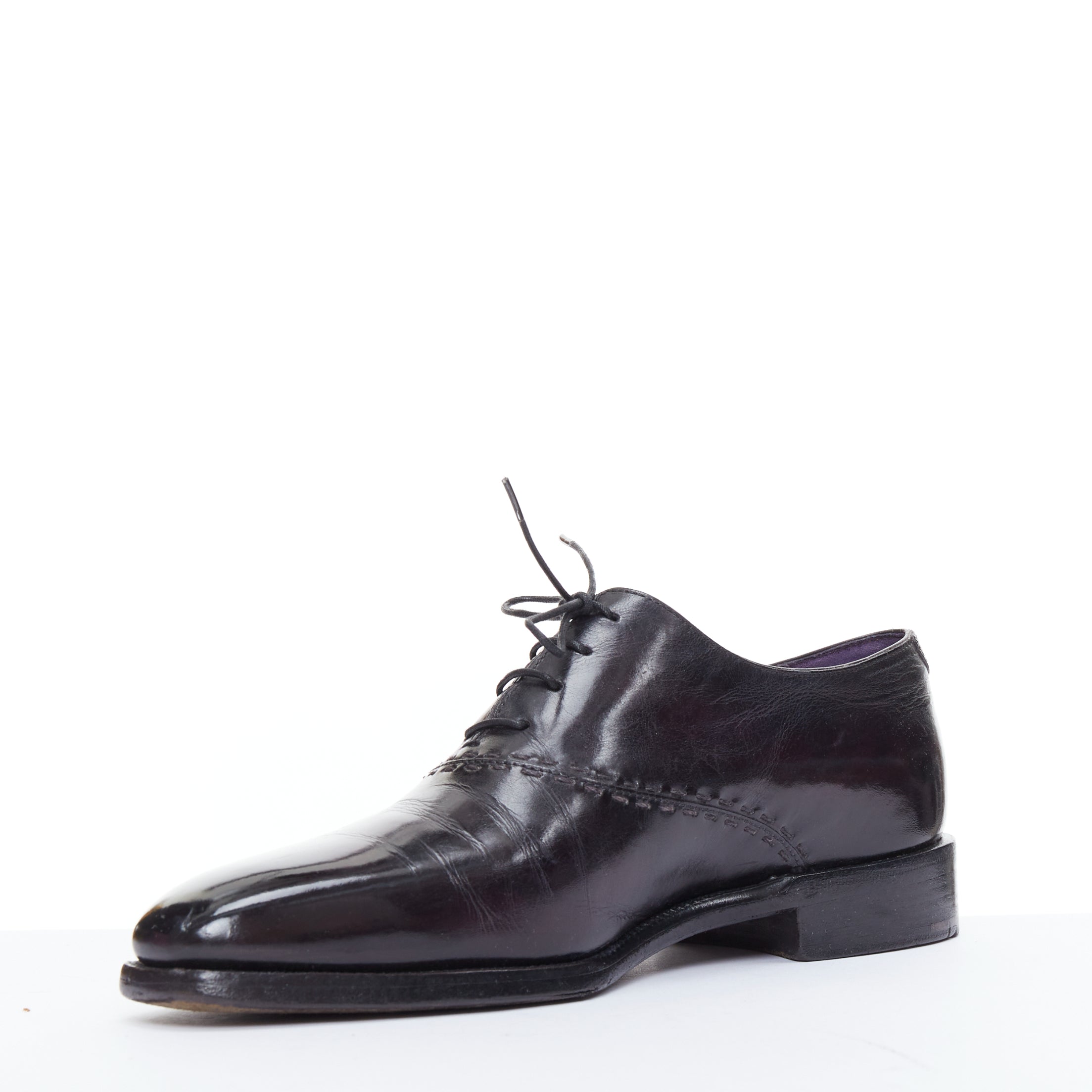 Berluti Overstitched Brogues - 4