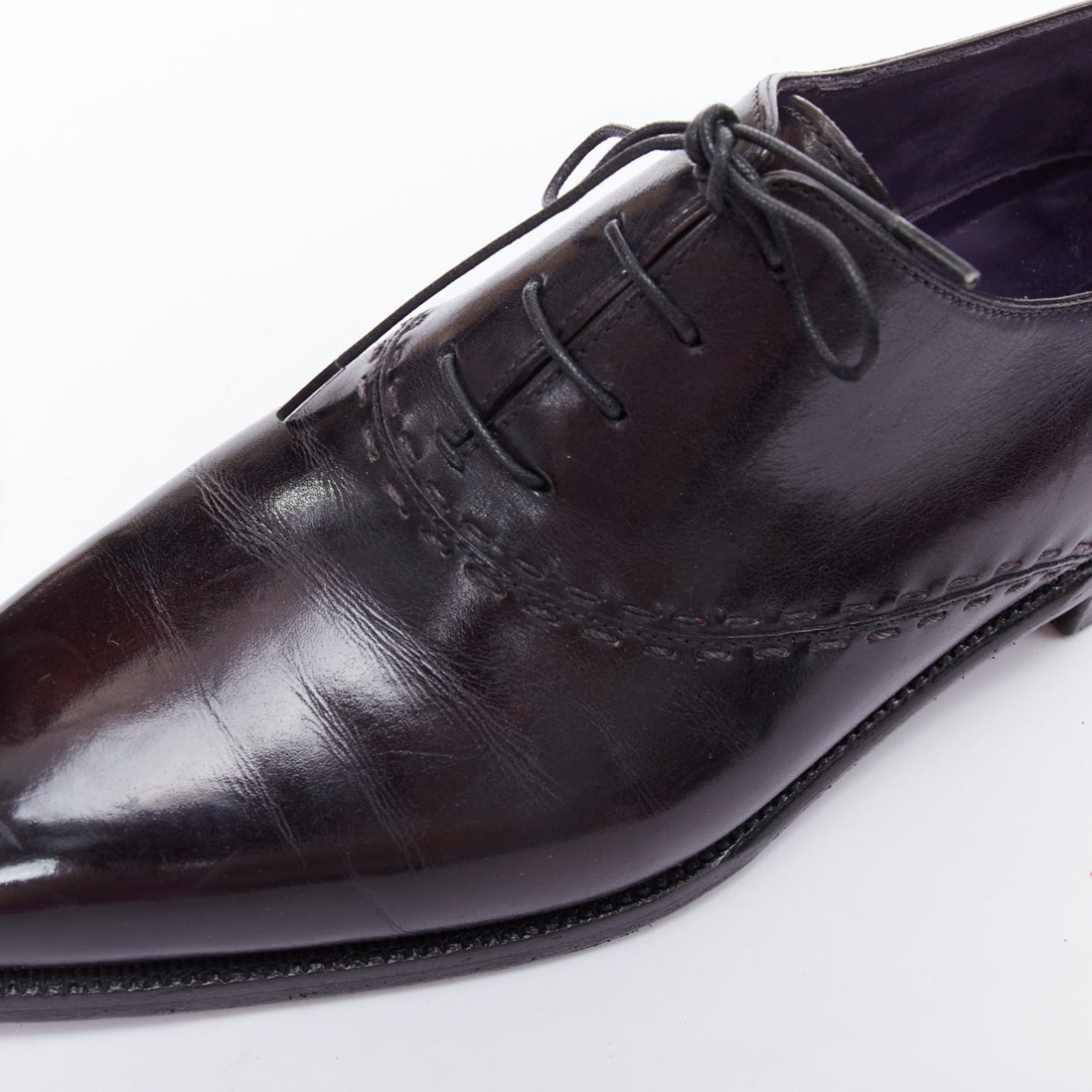 Berluti Overstitched Brogues - Detail 2