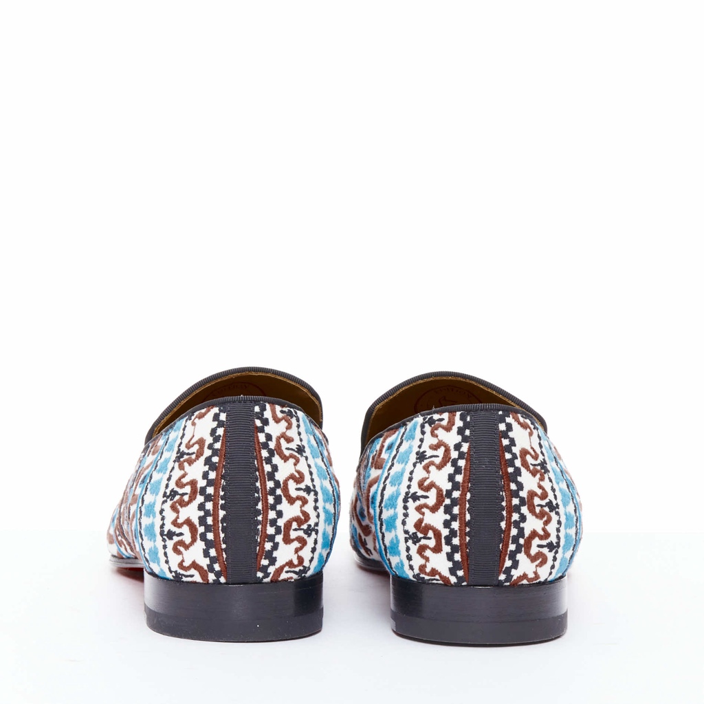 Christian Louboutin Limited Edition Dandelion Greek Flat - Side view