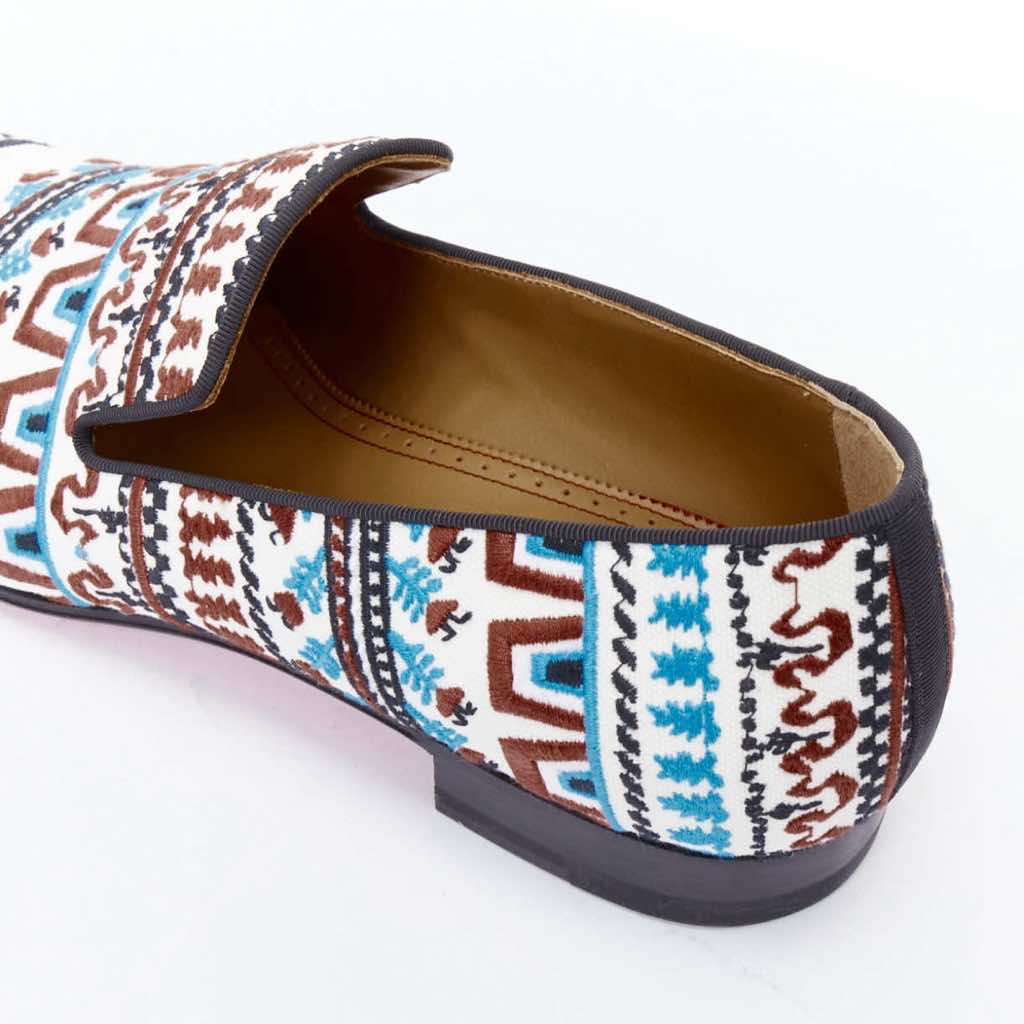 Christian Louboutin Limited Edition Dandelion Greek Flat - Image 10