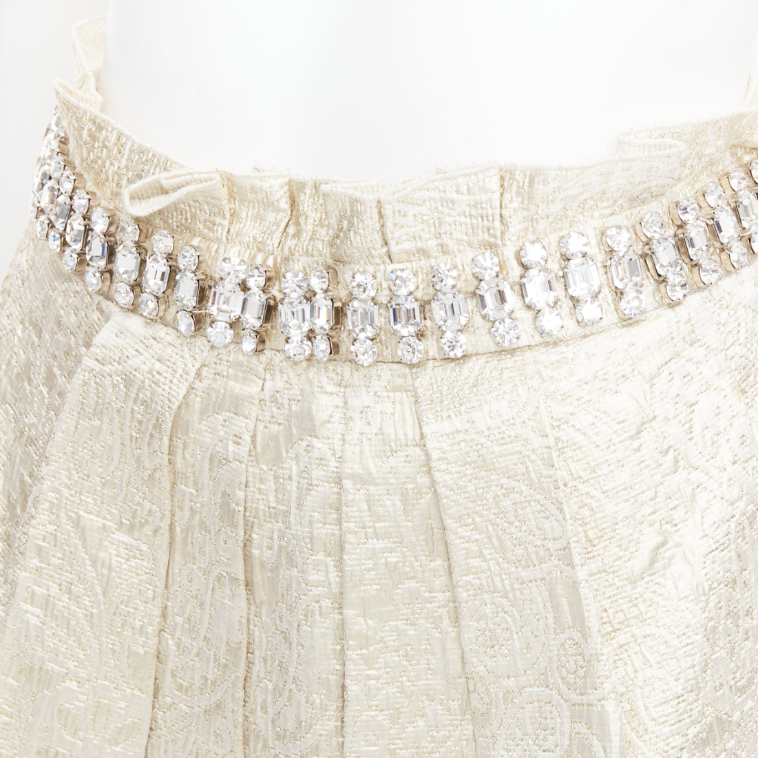 Dolce & Gabbana Rhinestone Skirt - Back view