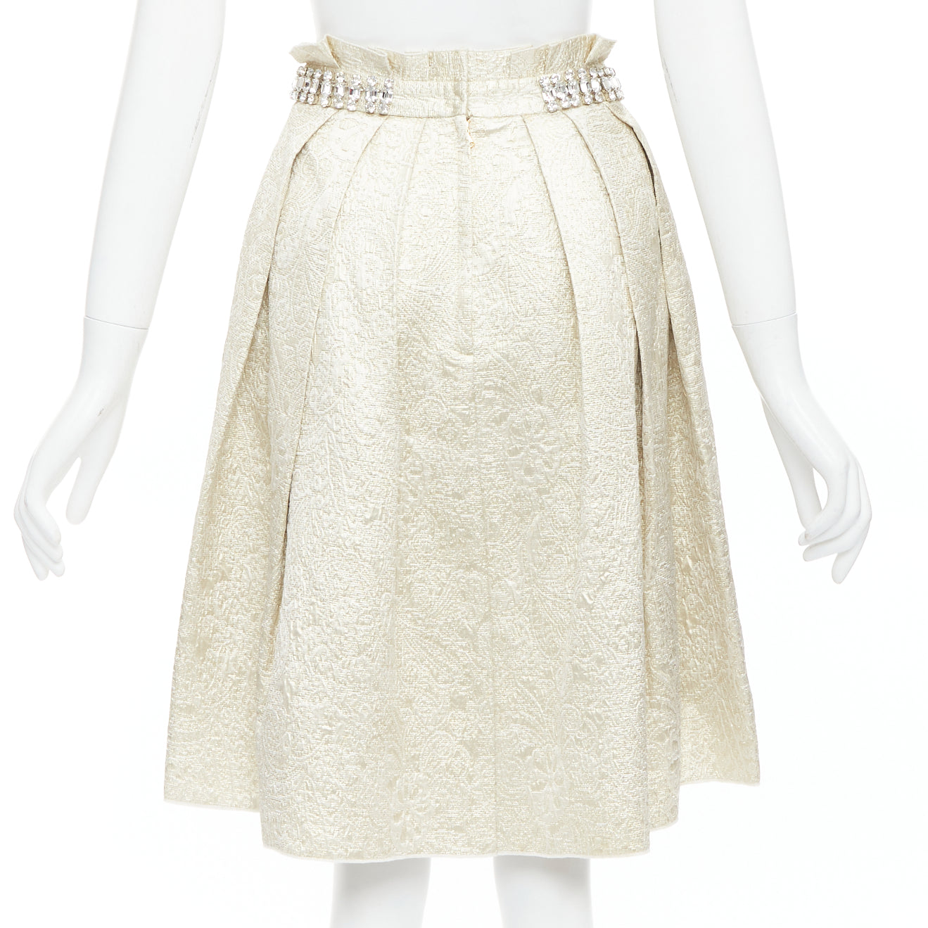Dolce & Gabbana Rhinestone Skirt - Side view