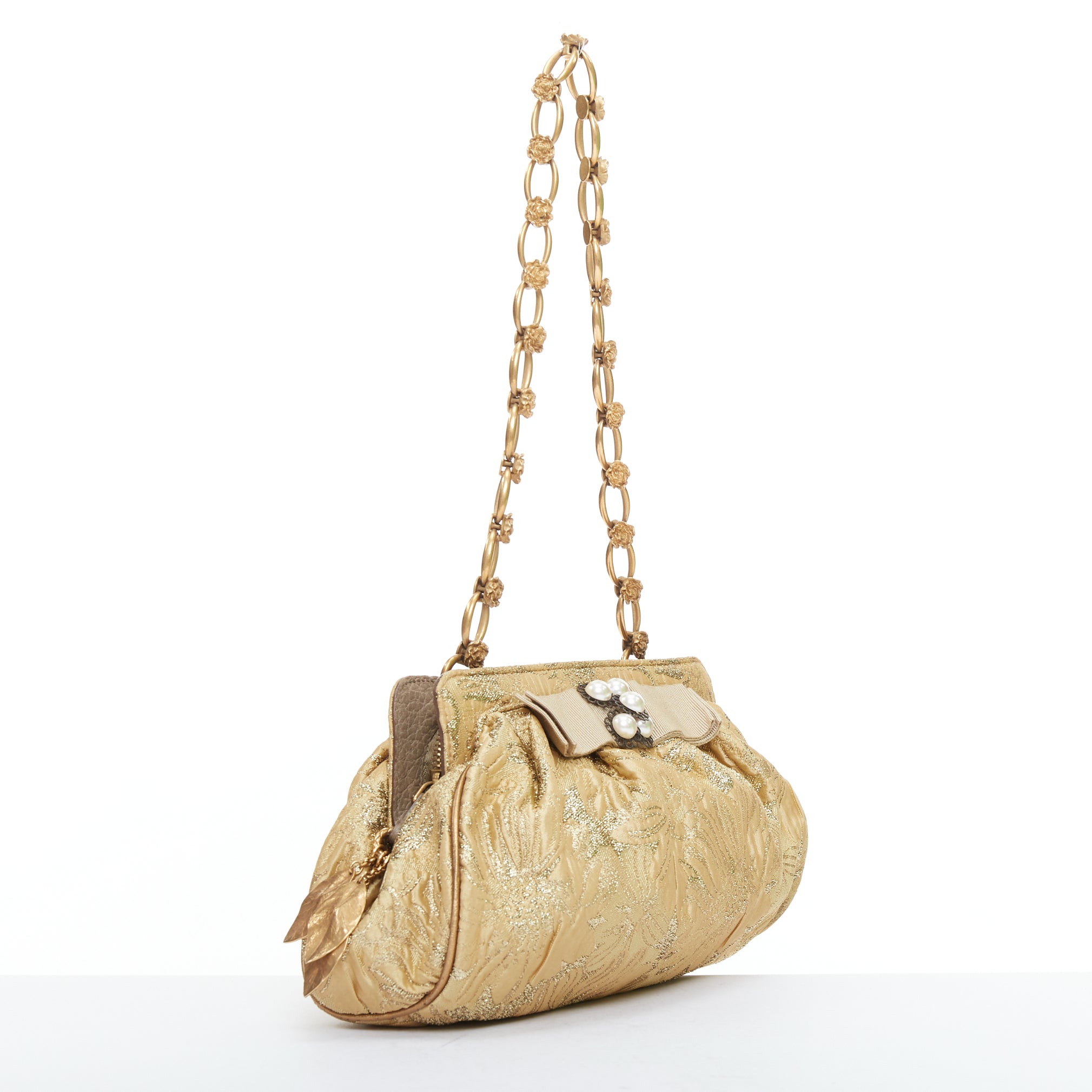 Dolce & Gabbana Floral Jacquard Bag - Image 6