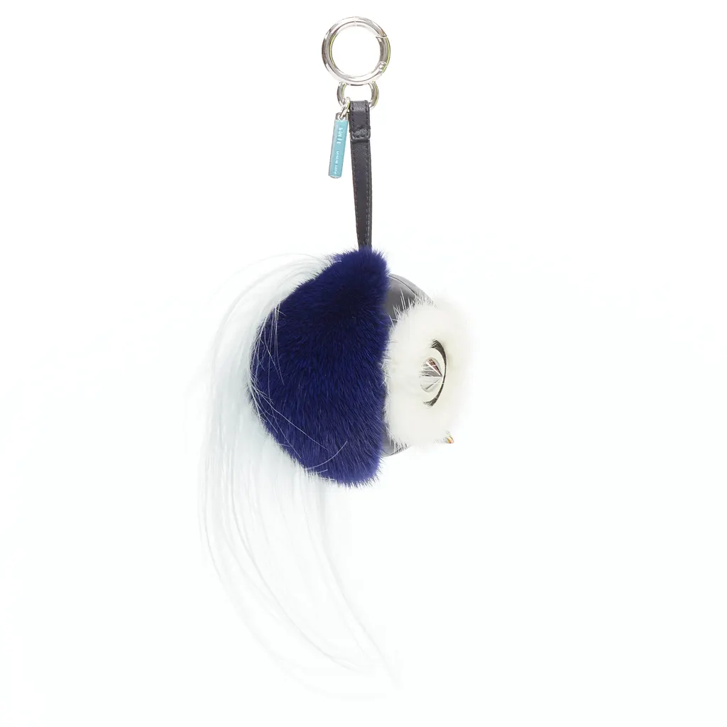 Fendi Birgami Blue Polyester Never worn - Model View