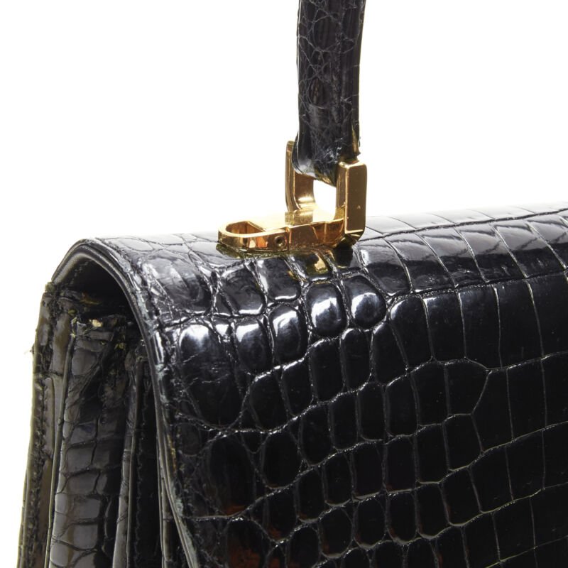 Unsigned / متعددة Polished Satchel Bag - Image 10