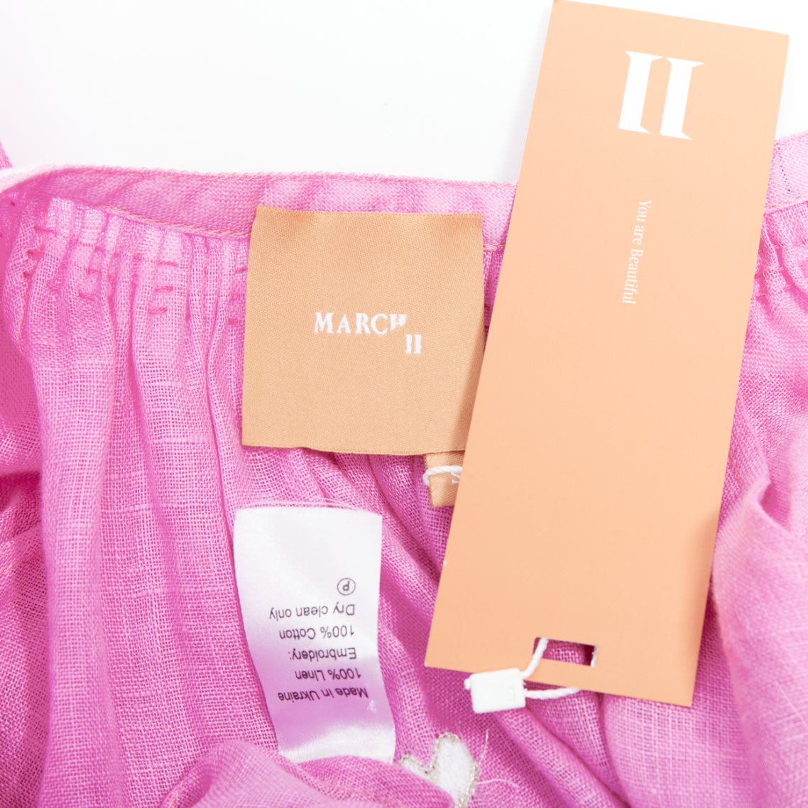 Unsigned / متعددة Embroidery Boho Dress - Image 10