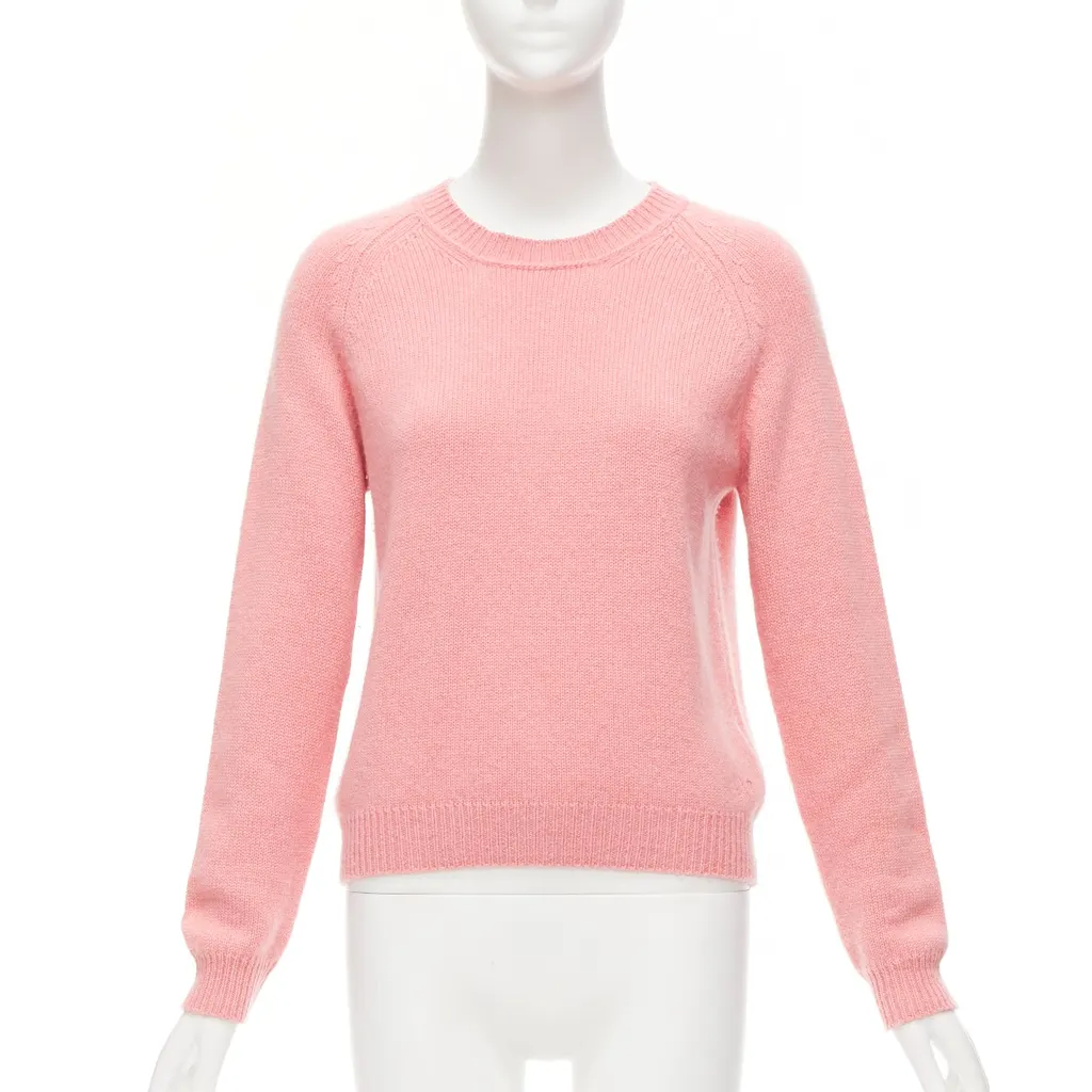 Unsigned Pink Long Sleeve Sweater Pink Cashmere Never worn - Front View