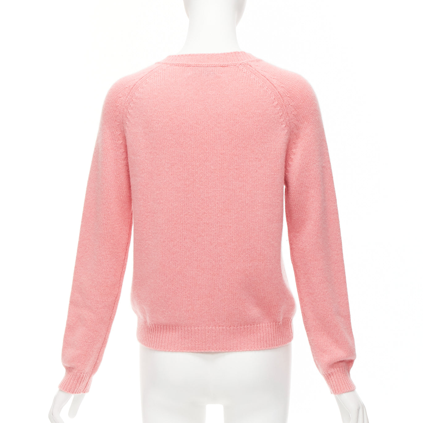 Unsigned / متعددة Pink Long Sleeve Sweater - Side view