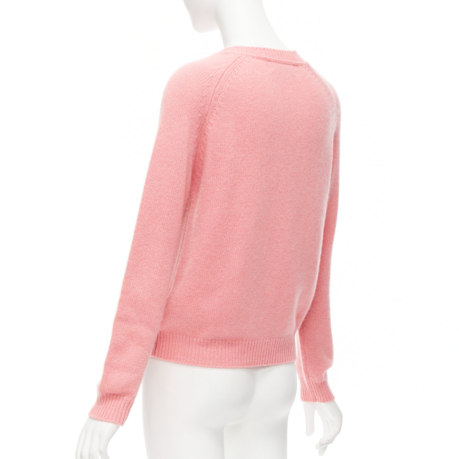 Unsigned / متعددة Pink Long Sleeve Sweater - Detail 1