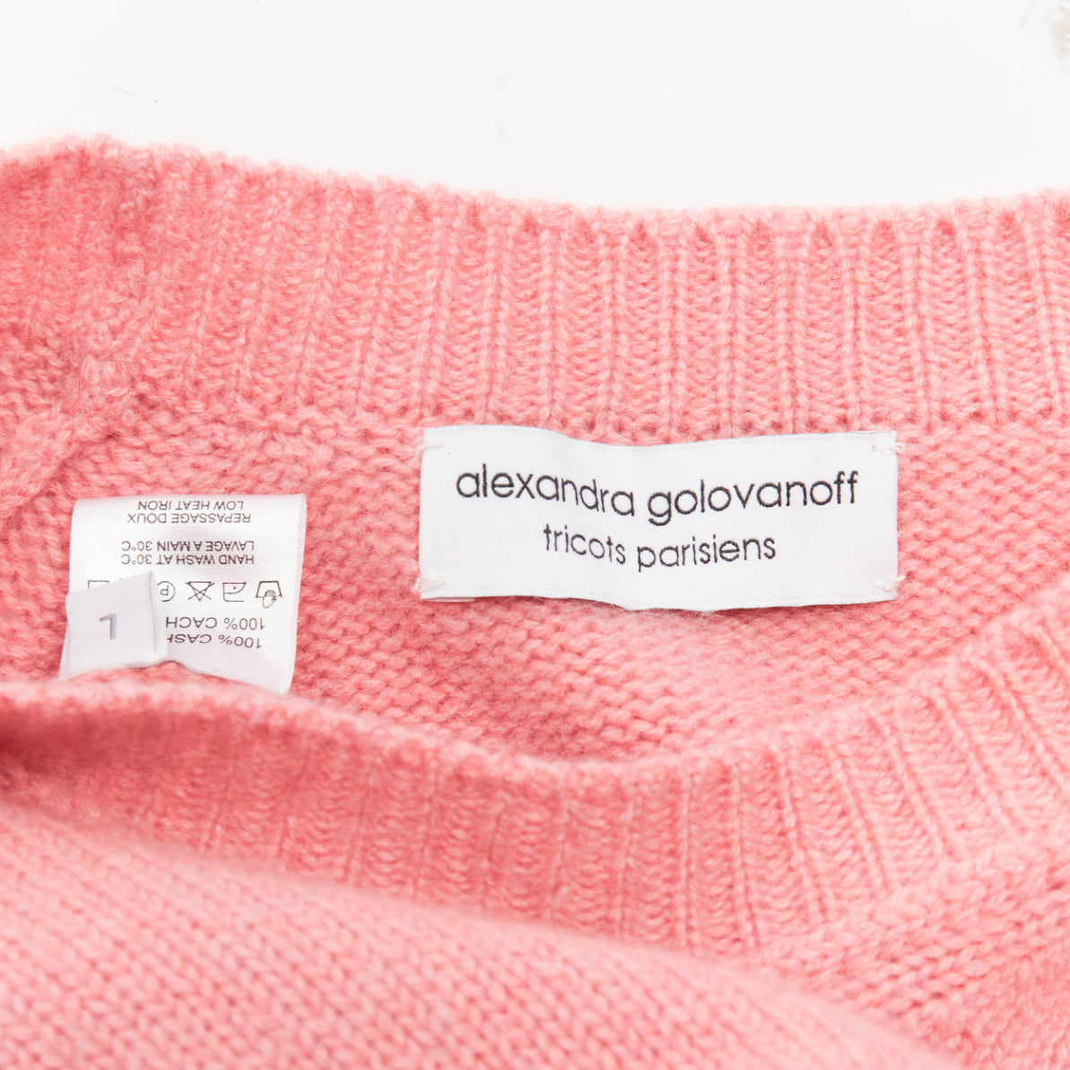 Unsigned / متعددة Pink Long Sleeve Sweater - Image 10