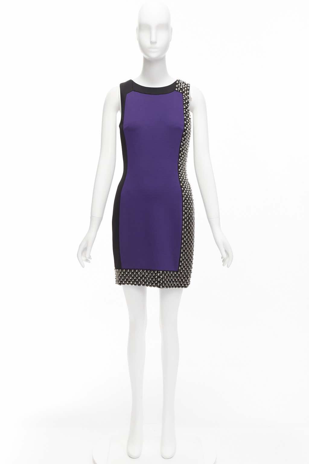 Versace Colorblock Mod Dress - Image 11