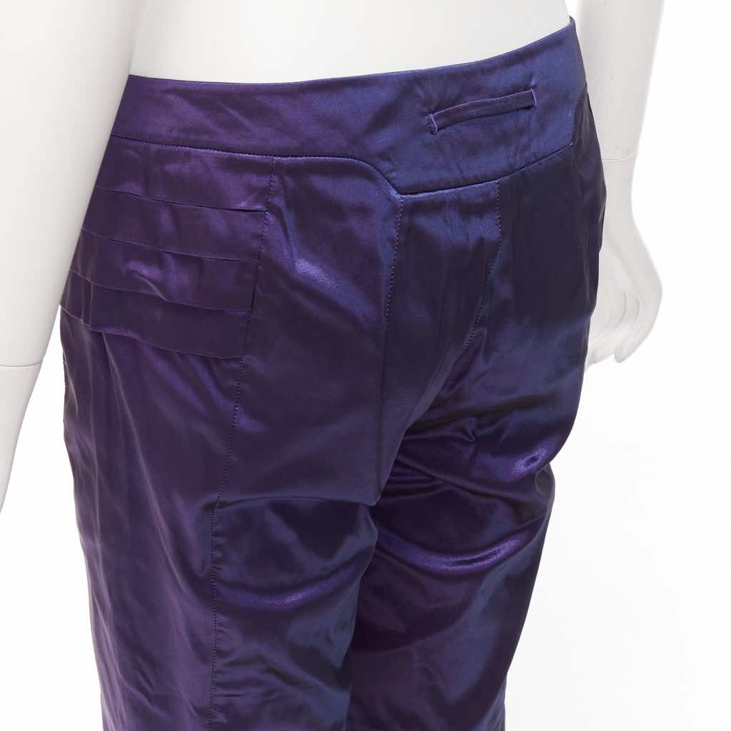 Shiatzy Chen Holographic Knee Pants - Back view