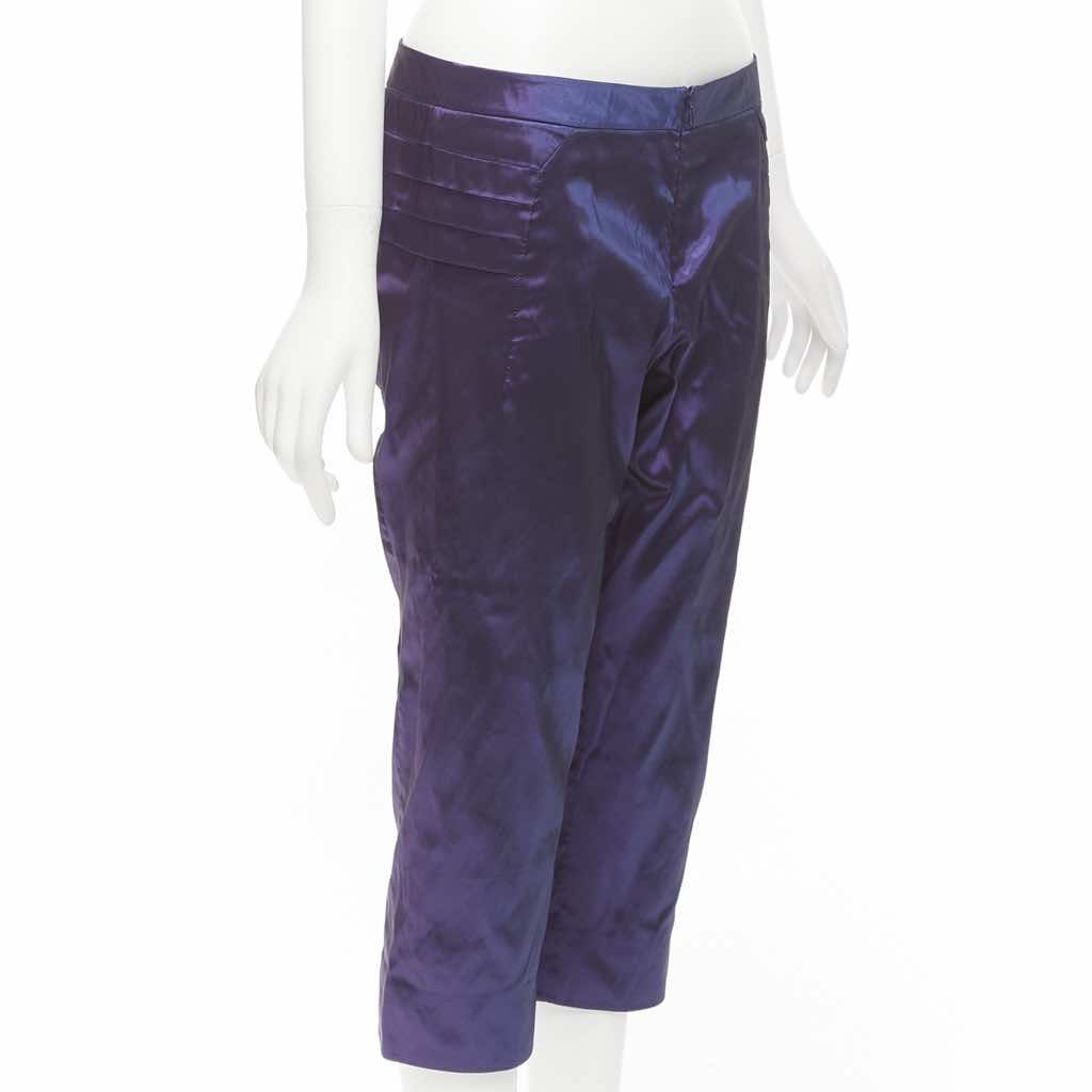 Shiatzy Chen Holographic Knee Pants - Image 6