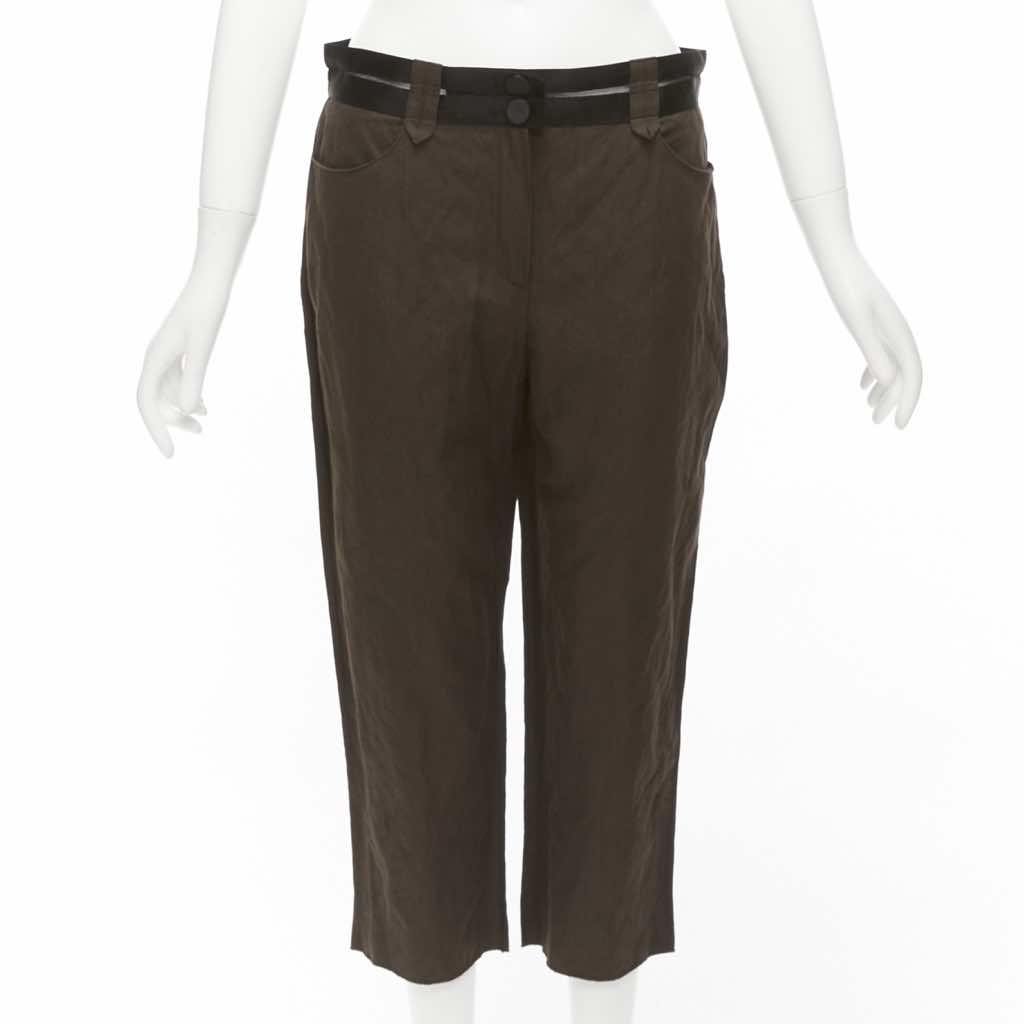 Lanvin Sheer Waist Pants