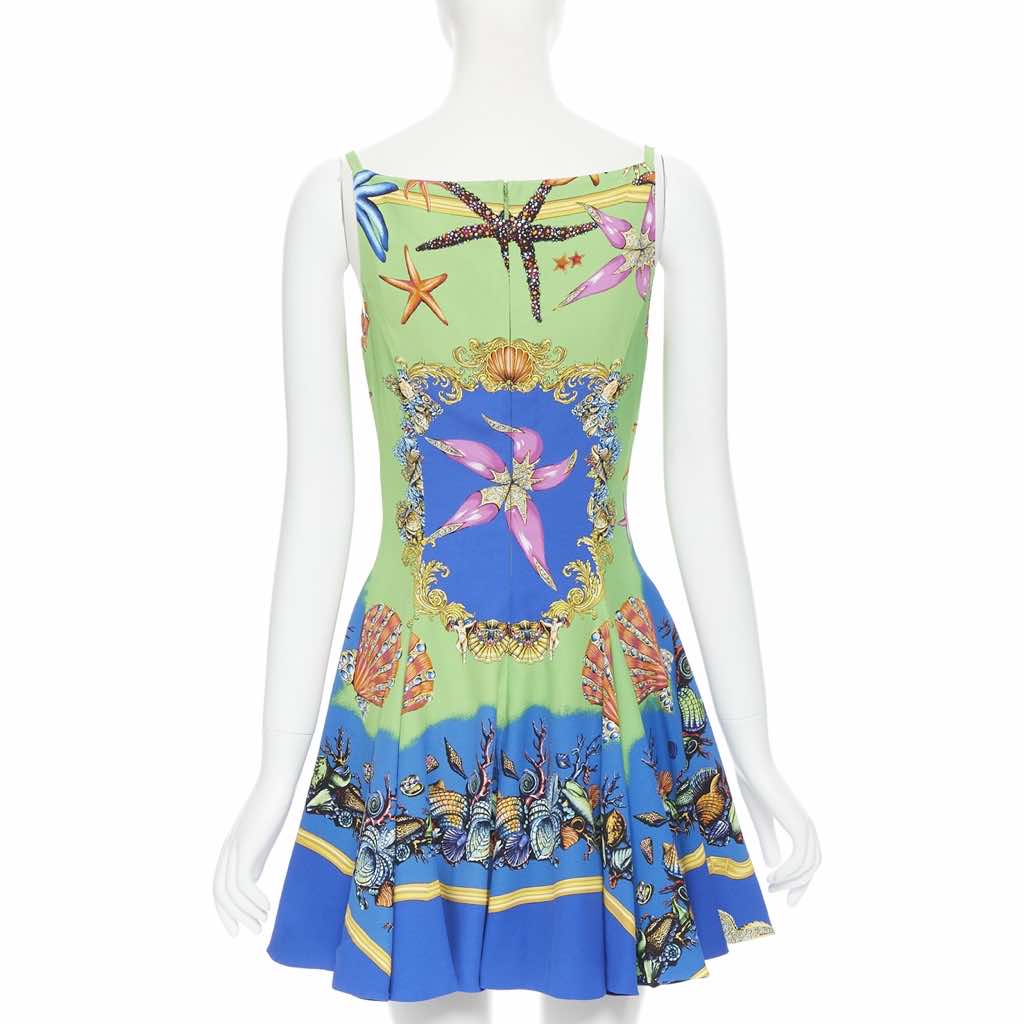 Versace Tresor Flared Dress - Side view