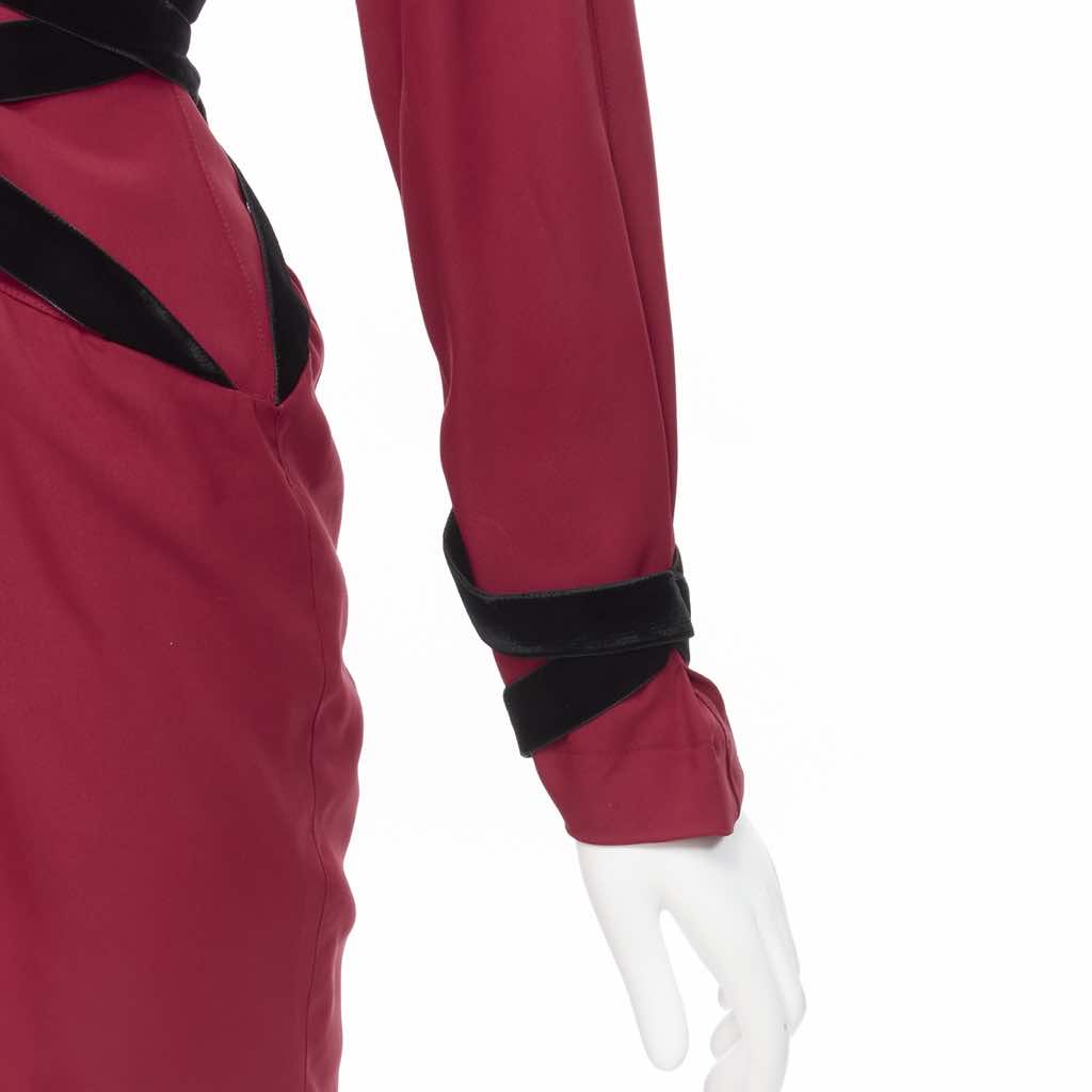 Thierry Mugler Crisscross Corset Dress - Image 10