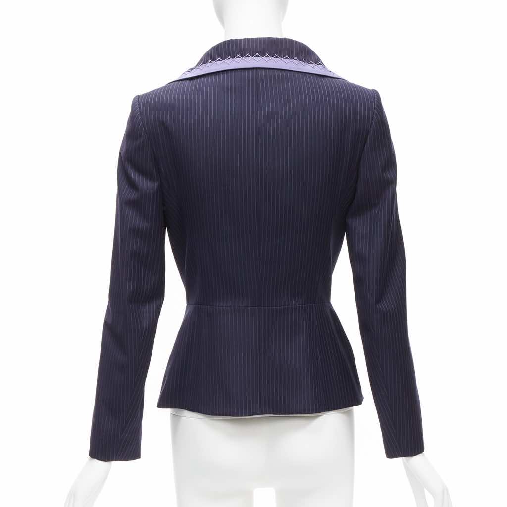 Christian Dior Topstitch Bar Blazer - Side view