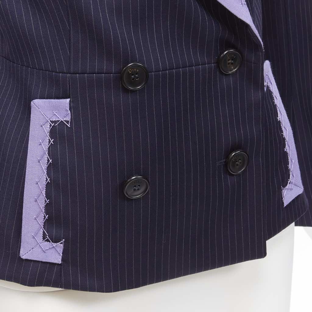 Christian Dior Topstitch Bar Blazer - Image 10