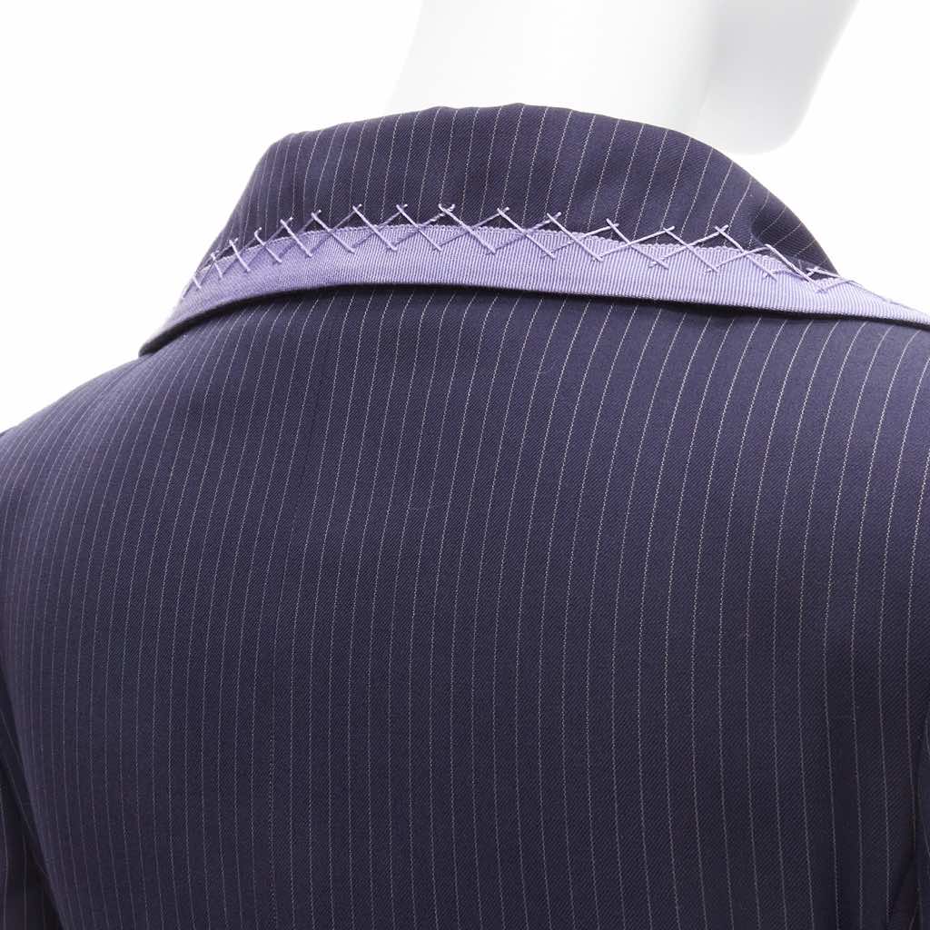 Christian Dior Topstitch Bar Blazer - Image 11