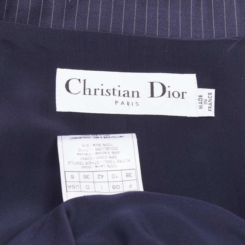Christian Dior Topstitch Bar Blazer - Image 12