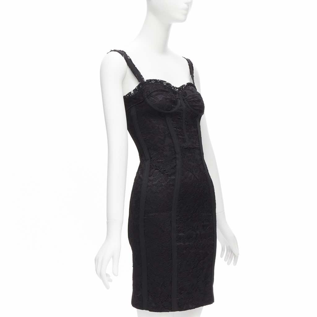 Dolce & Gabbana Lace Corset Dress - Image 6