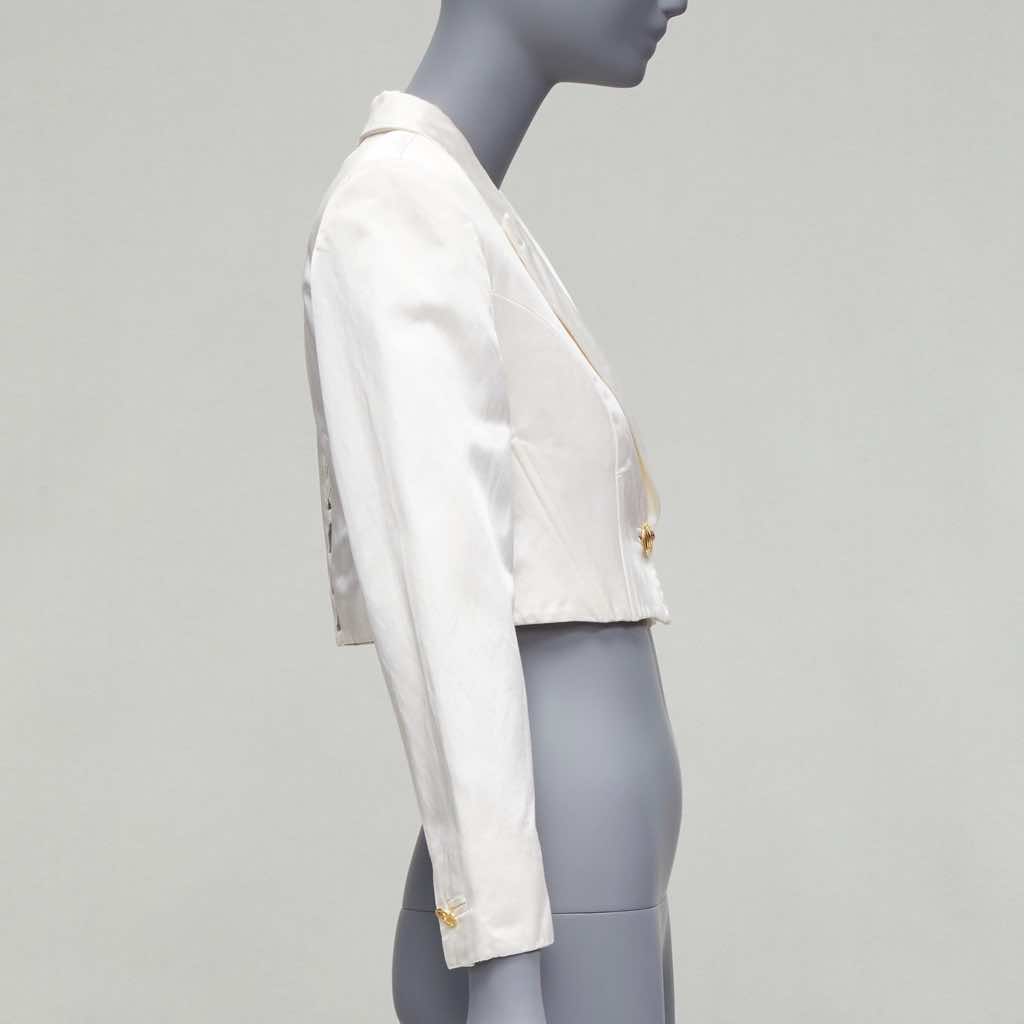 Versus Satin Lace Blazer - Side view