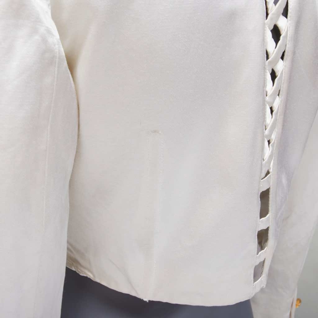 Versus Satin Lace Blazer - Image 10