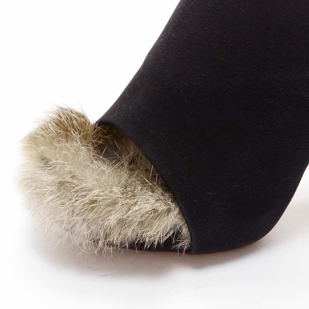 Celine Velvet Leather Trim Backpack - Detail 2