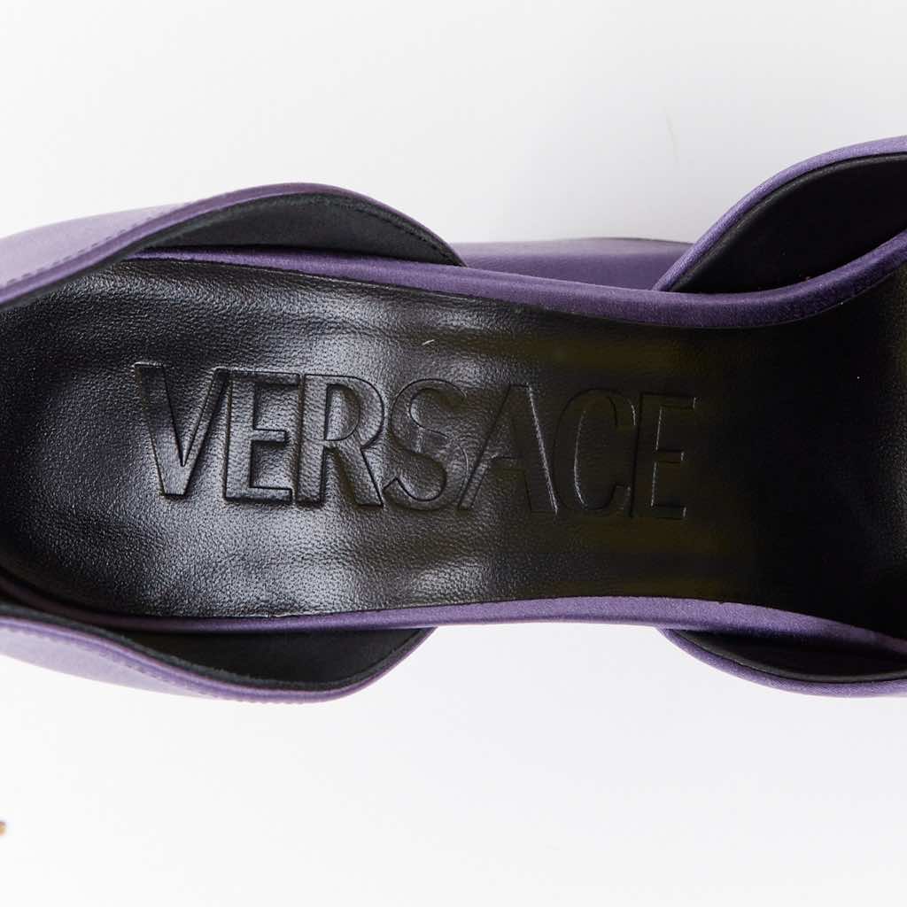 Versace Aevitas Lilac Platform - Image 13