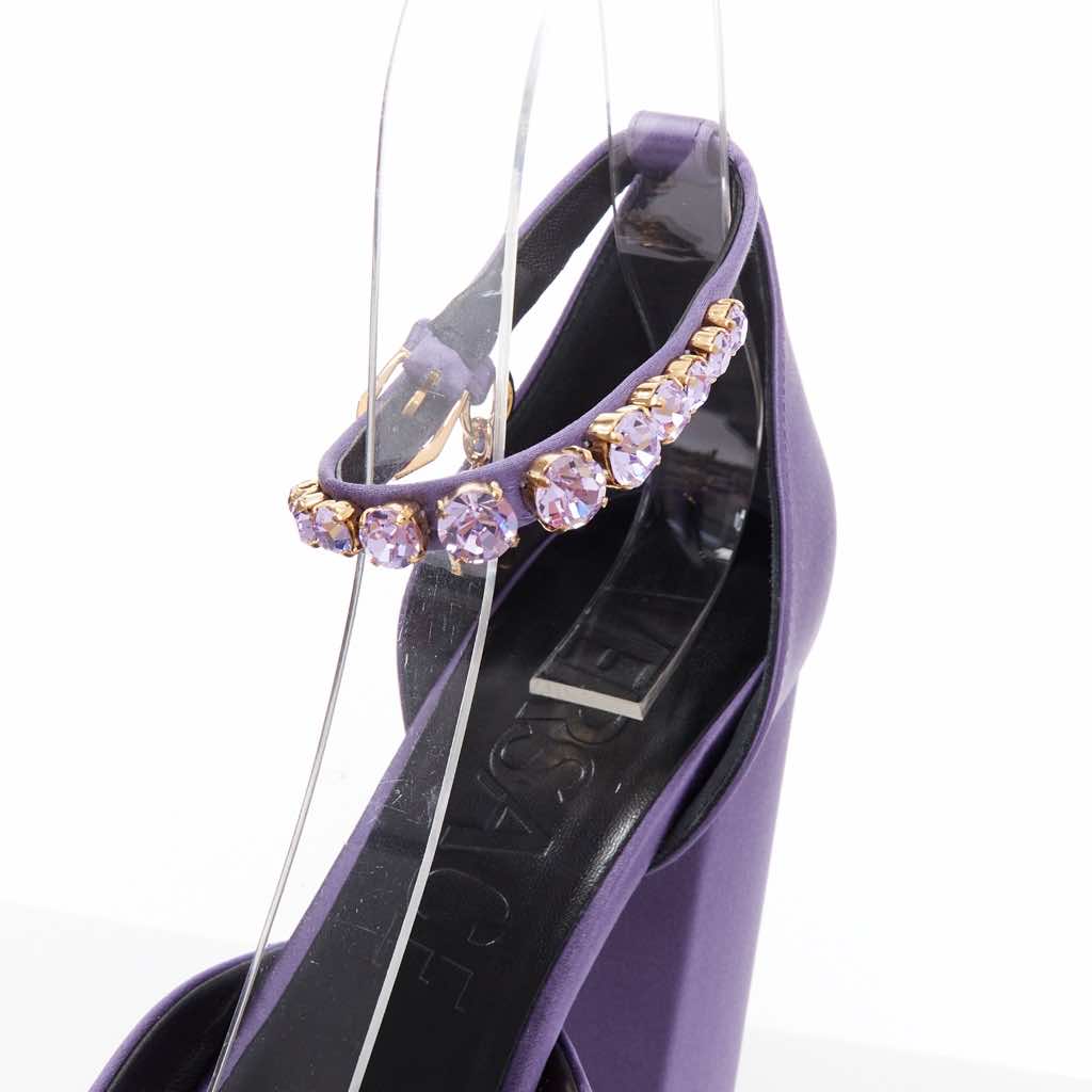 Versace Aevitas Lilac Platform - Image 11