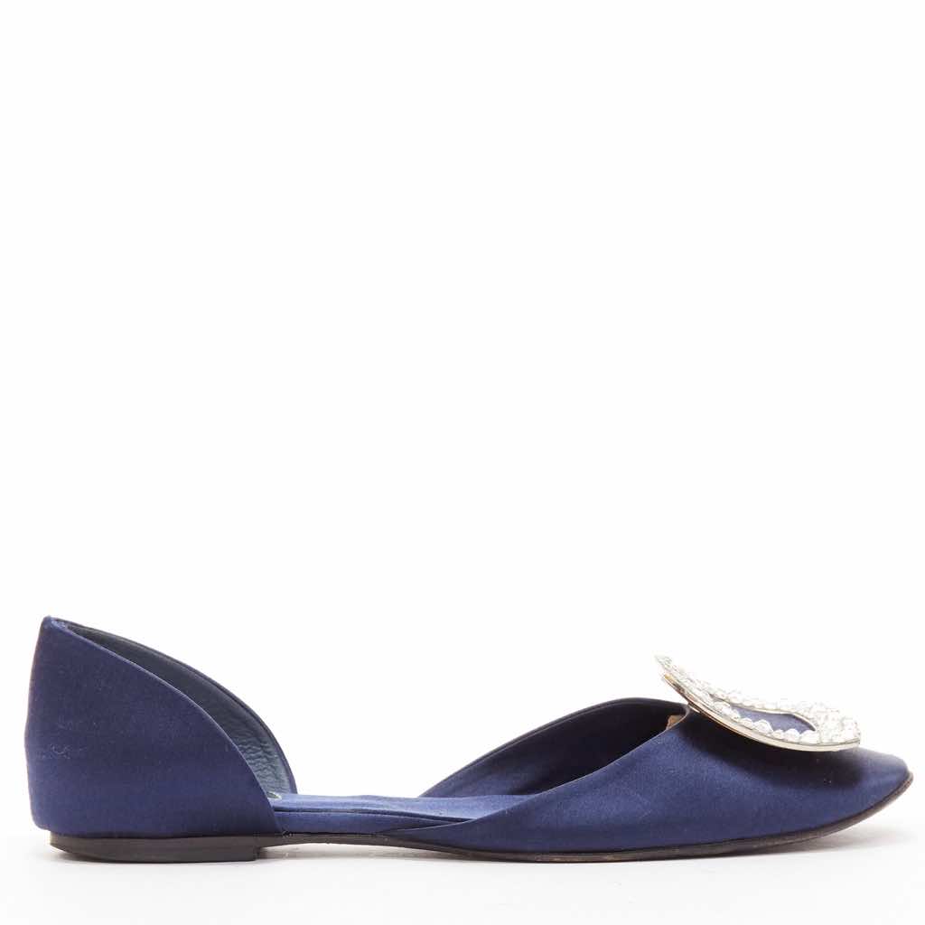 Roger Vivier Chips Strass - Back view